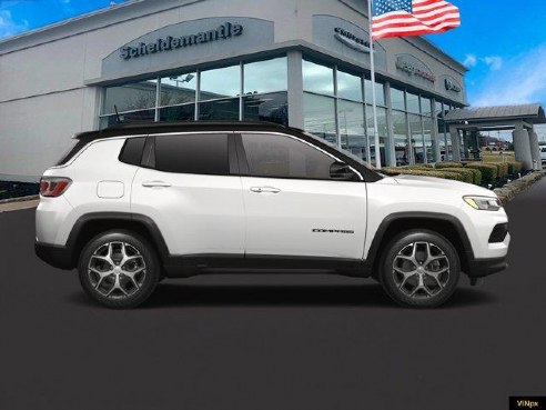 2024 Jeep Compass Limited Bright White Clearcoat, Hermitage, PA